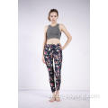 Ladies Catcher Printed High Waist High Elastic leggings